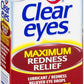 Clear Eyes Lubricant Maximum Strength Redness Relief Eye Drops 15mL FREE EXPRESS