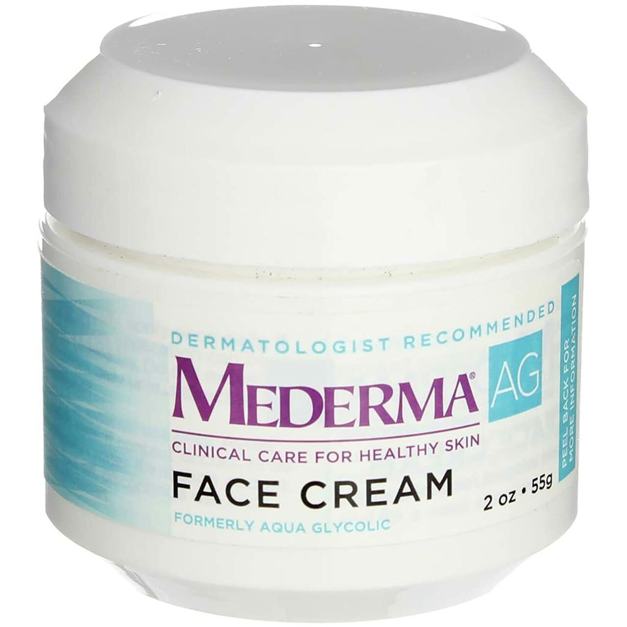 Mederma AG Face Cream Glycolic Hyaluronic Acid ANTI-AGING SMOOTH FINE LINES 55g