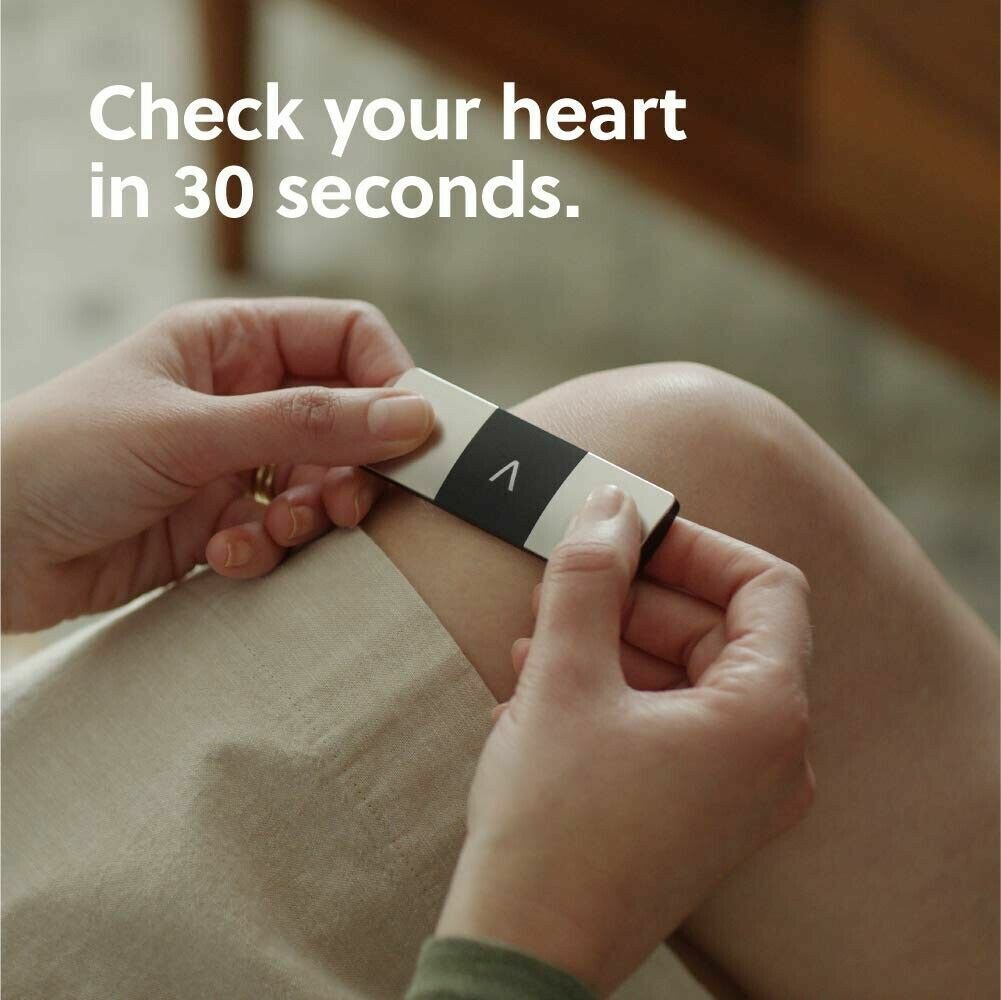 AliveCor KardiaMobile 6L Wireless 6-Lead EKG Smartphone Detects AFib or Normal